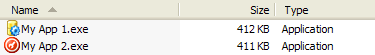 16 pixel icons in the Windows<span class=